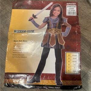 Girls “Warrior Cutie” gladiator costume